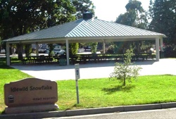 Snowflake Pavillion at Idlewild Park