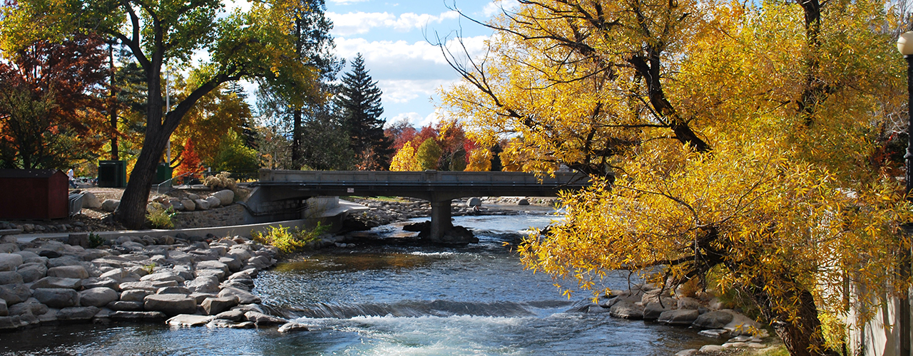 Truckee River in the Fall