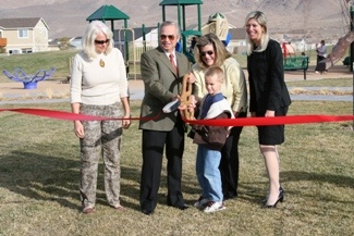 Ribbon cutting